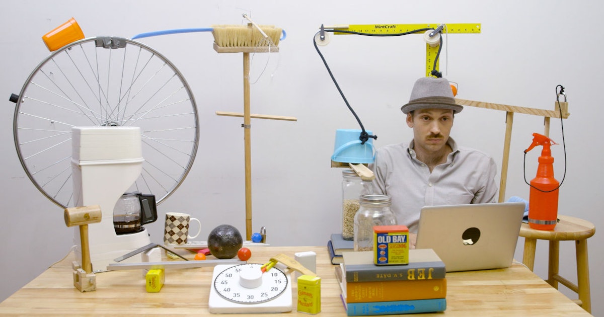 Build your own The Rube Goldberg Machine with your team