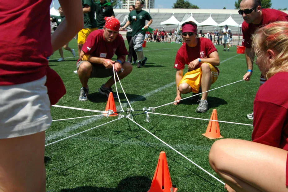 Water based station games that actually bonds the team by Braver Strides