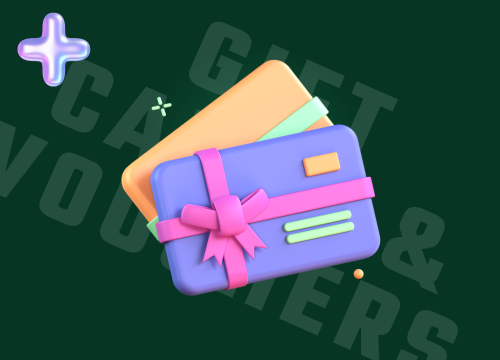 Having a competitive team building or company events? Or are you just looking to reward your team or employee? Why not add-on gift cards and vouchers as prizes for your team? Choose from a wide array of provider, from Aeon, Grab to TnG. You name it, we'll get it for you!