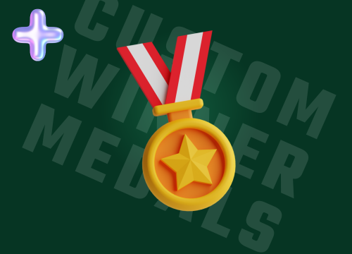 Having a competitive team building or company events? Or are you just looking to reward your team or employee? Why not add-on custom medals as prizes for your team? Choose from a wide array of medals and trophies, reach out to learn more!