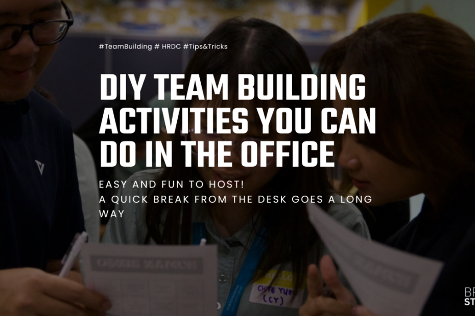 DIY Team Building Activities Ideas for Office