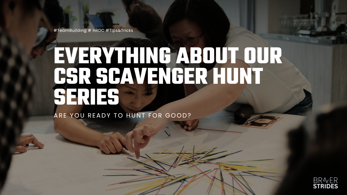 All your need to know about our CSR scavenger hunt series