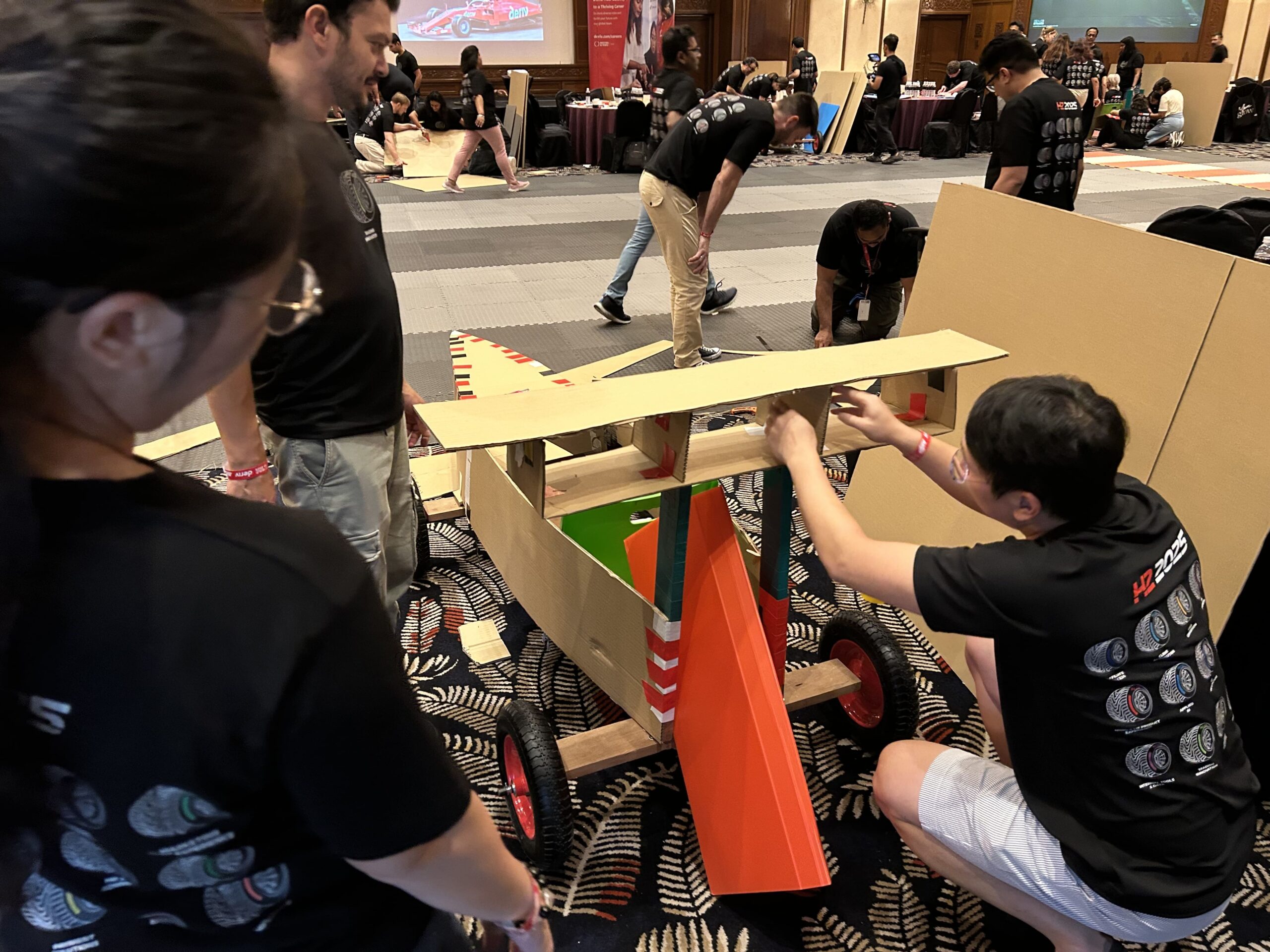 Build your own F1 Team Building